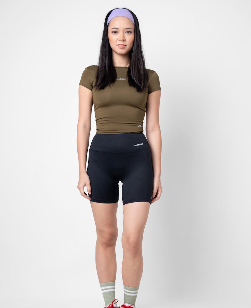 Seamless Force Shorts - Black