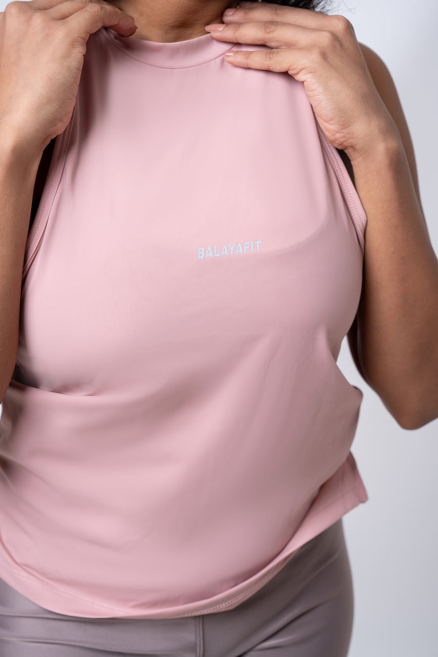 Bella Tank - Salmon Pink