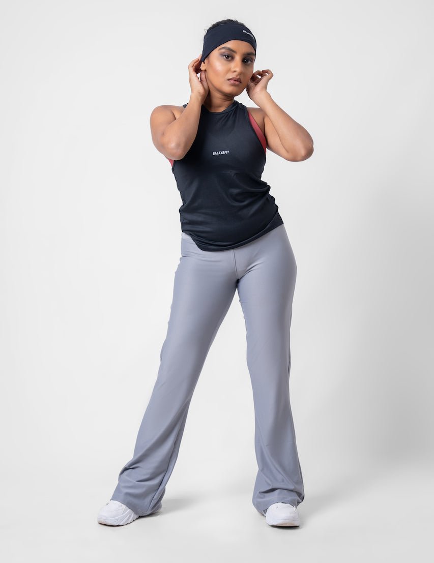 Entropy Flared Legging Gray