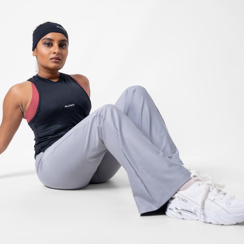 Entropy Flared Legging Gray