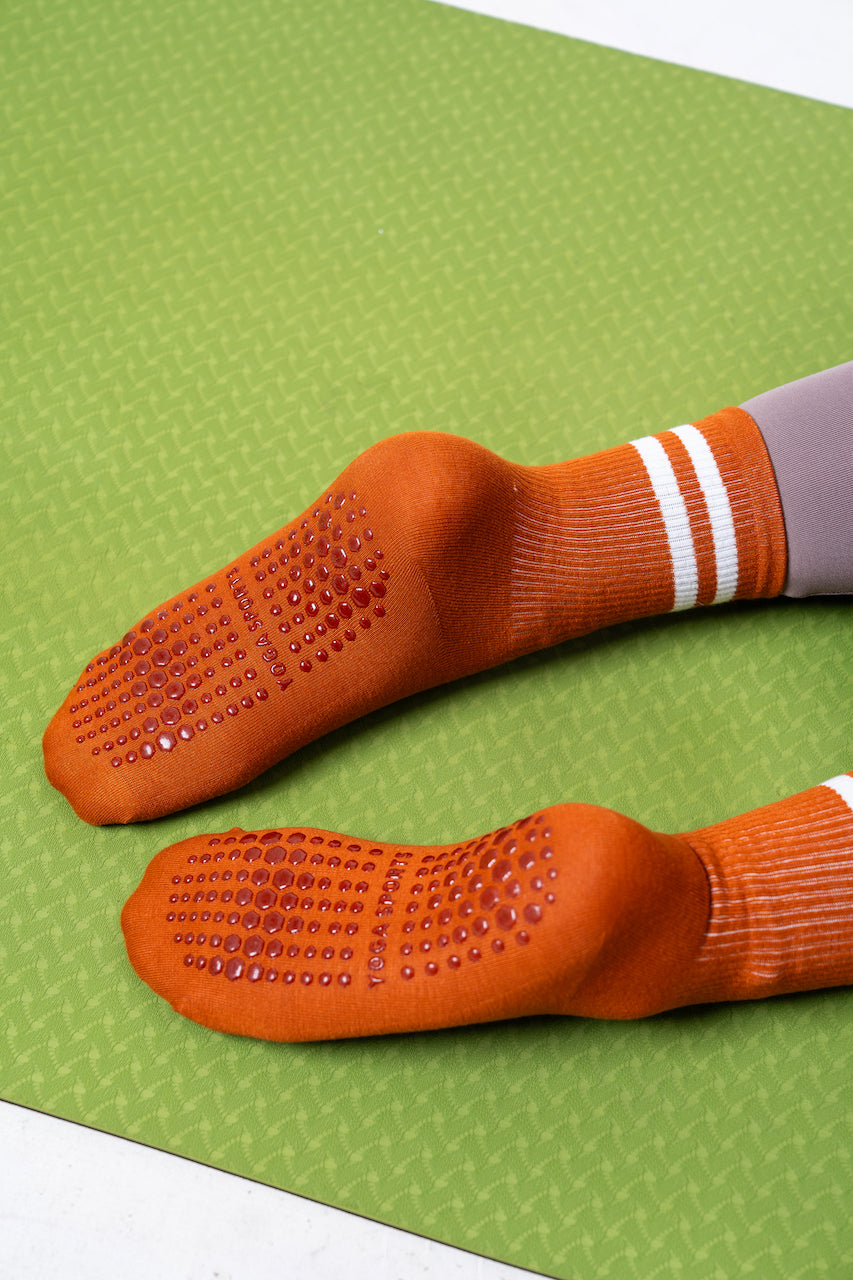 Grip Socks - Orange/MultiColor