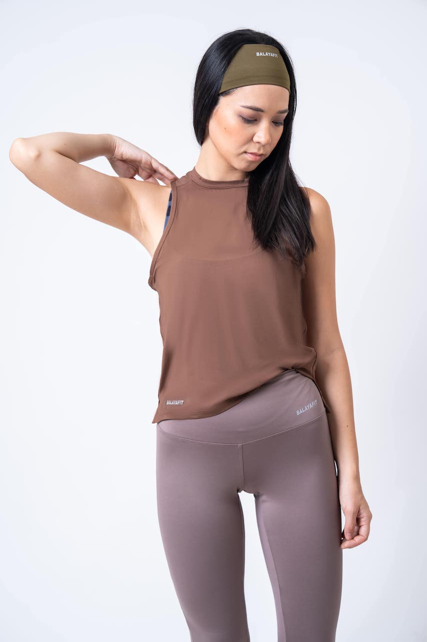 Bella Tank - Brown
