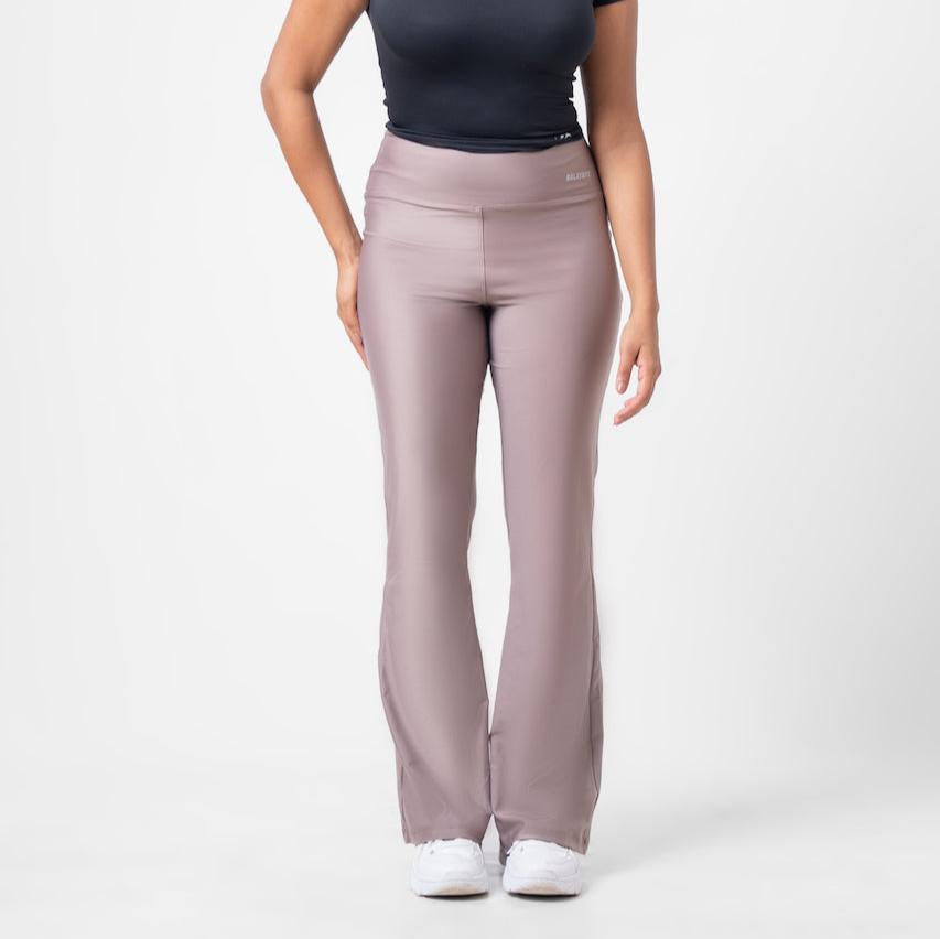 Leia Flared Legging - Brown