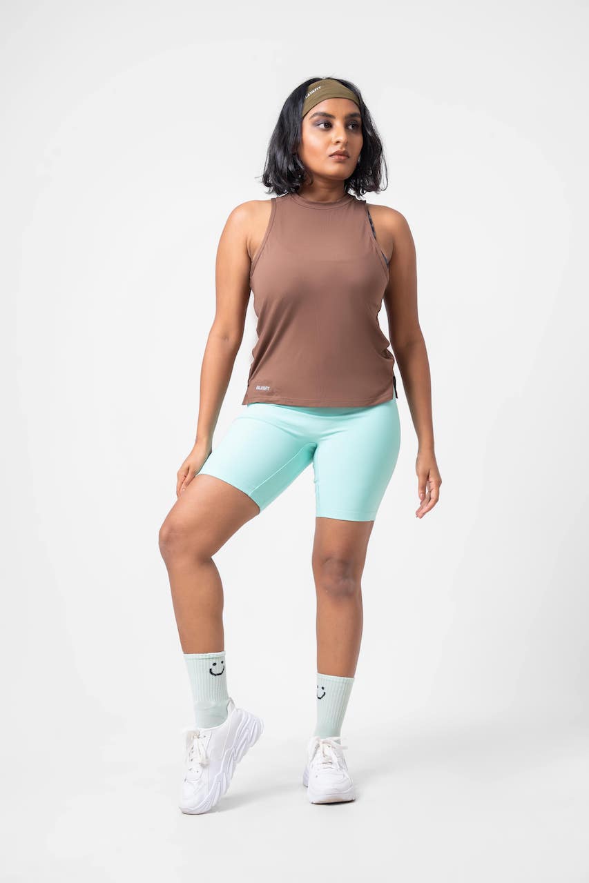Seamless Force Shorts - Turquoise