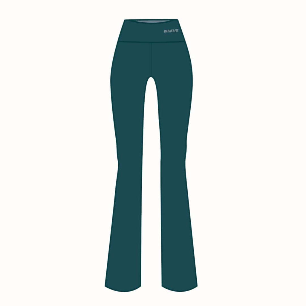 Entropy Flared Legging Jade