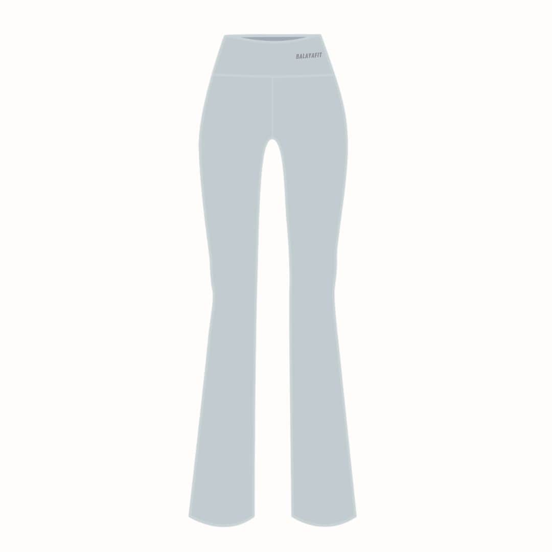 Entropy Flared Legging Gray