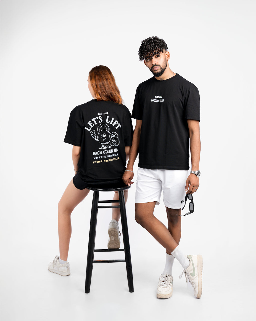 Let's Lift Oversized Tee