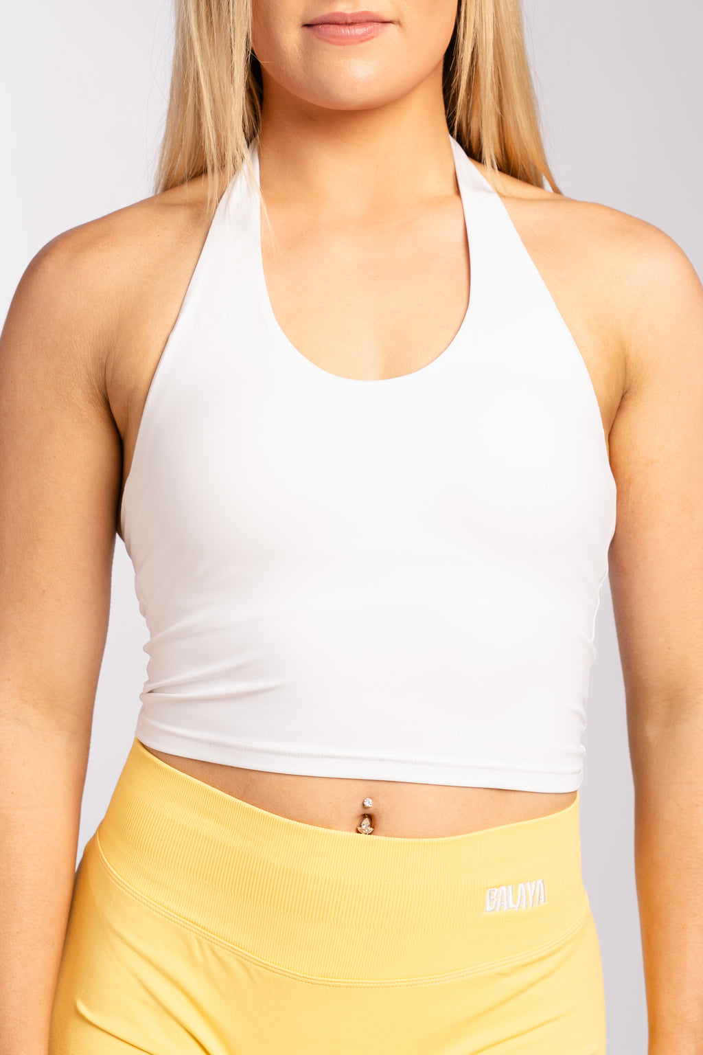 Isla Halter Top - White