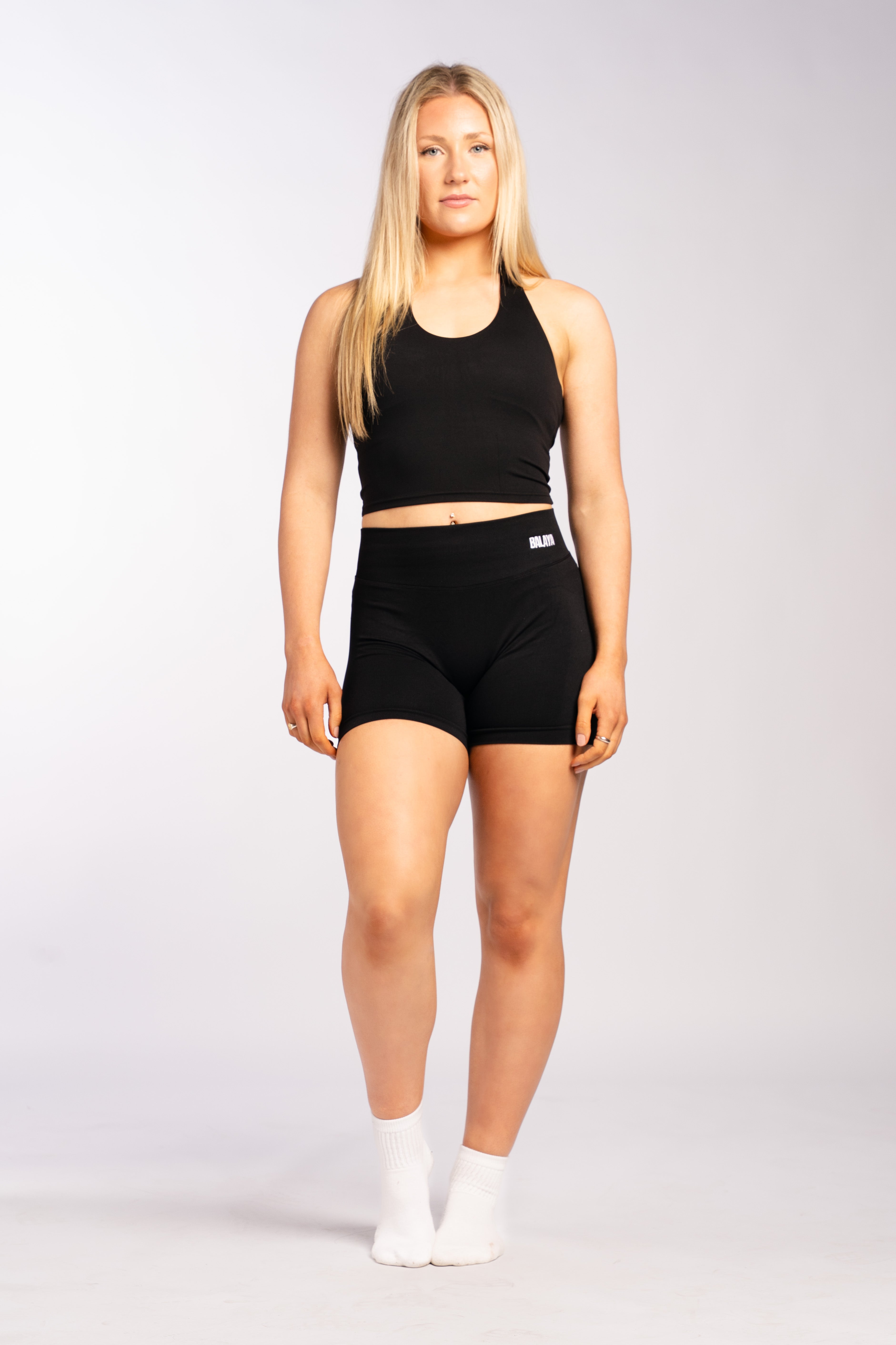 Isla Halter Top - Black