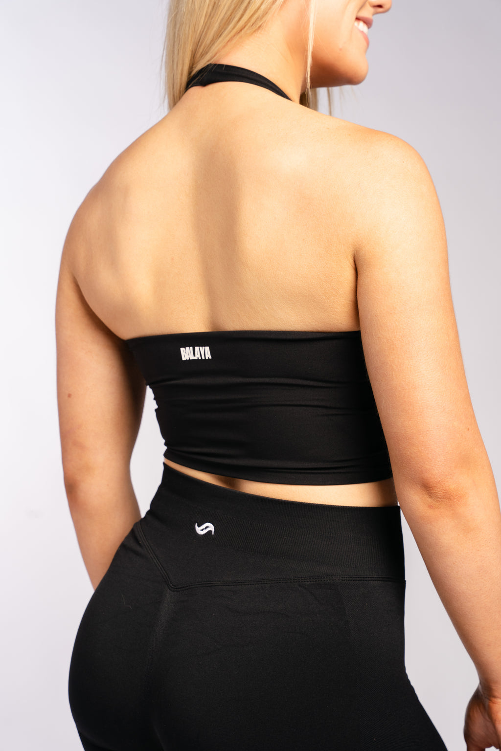 Isla Halter Top - Black