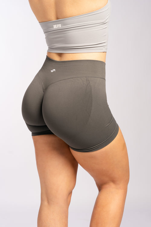 Aeris Booty Shorts - Dark Grey