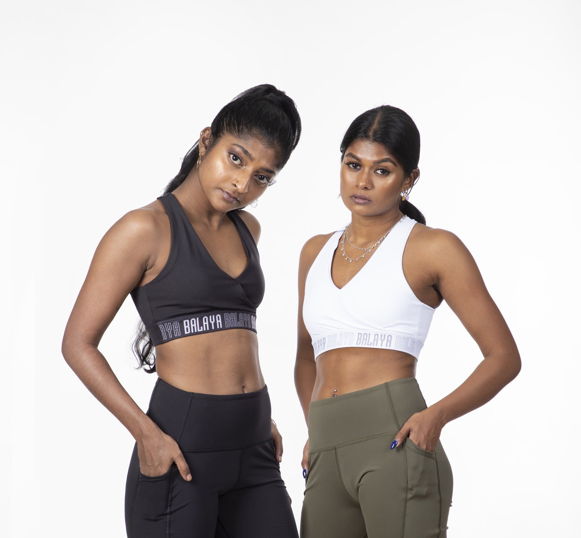 Shakthi Sports Bra - White