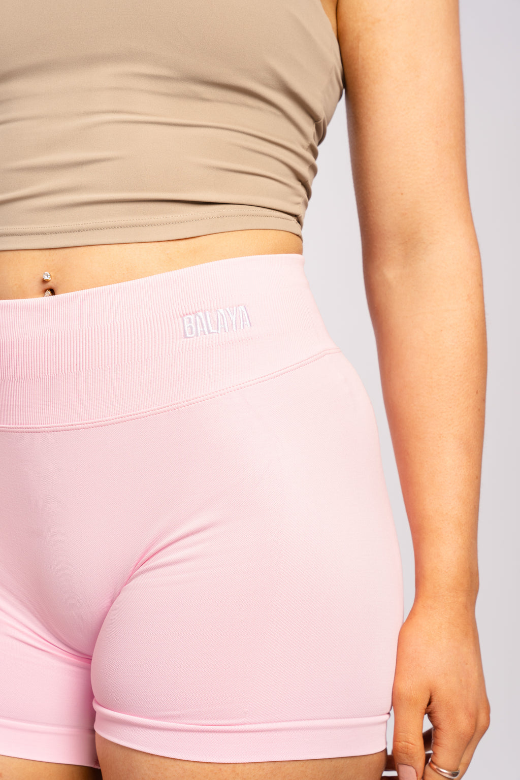 Aeris Booty Shorts - Light Pink