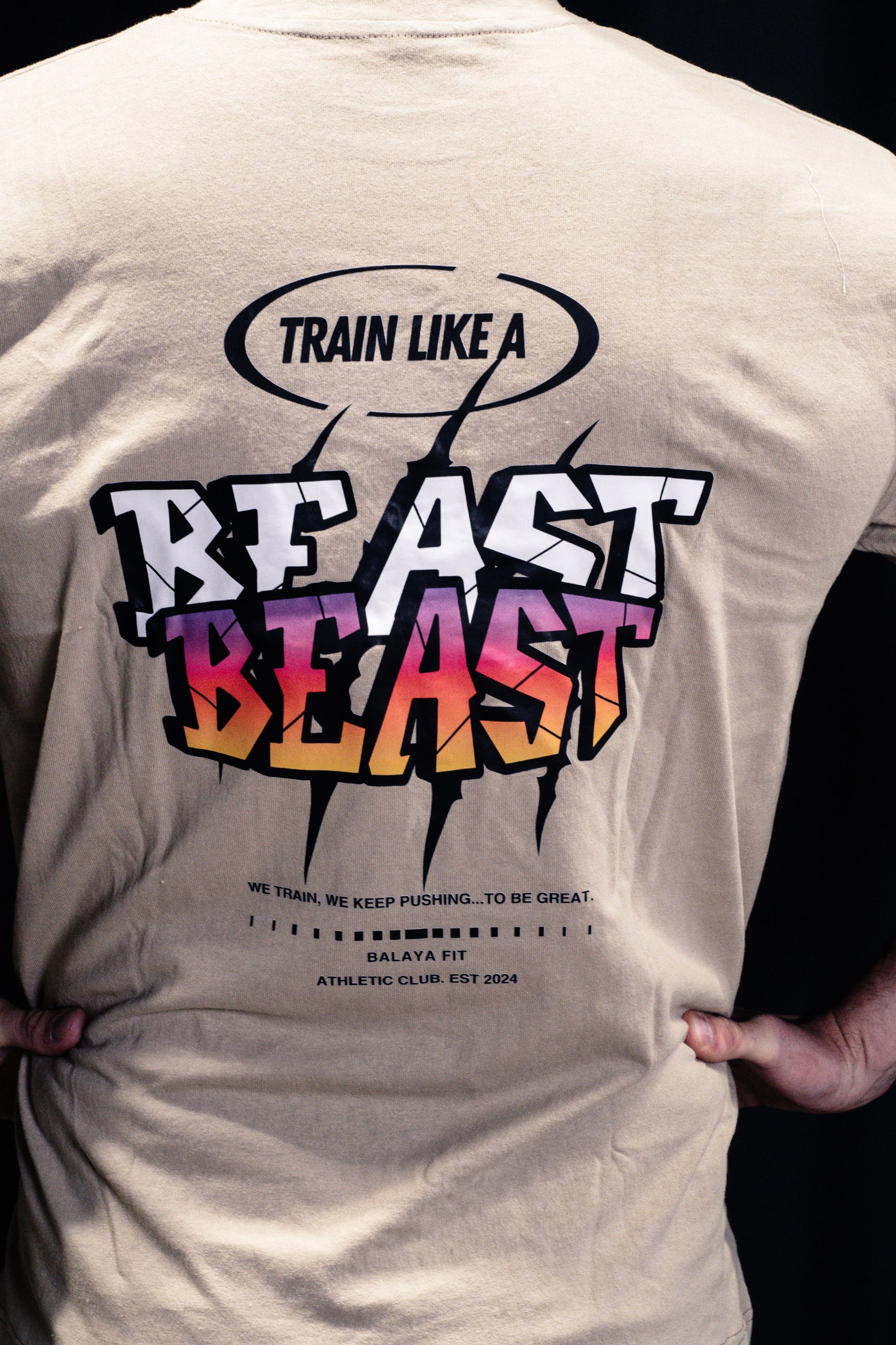Oversized Tee - Train Like a Beast