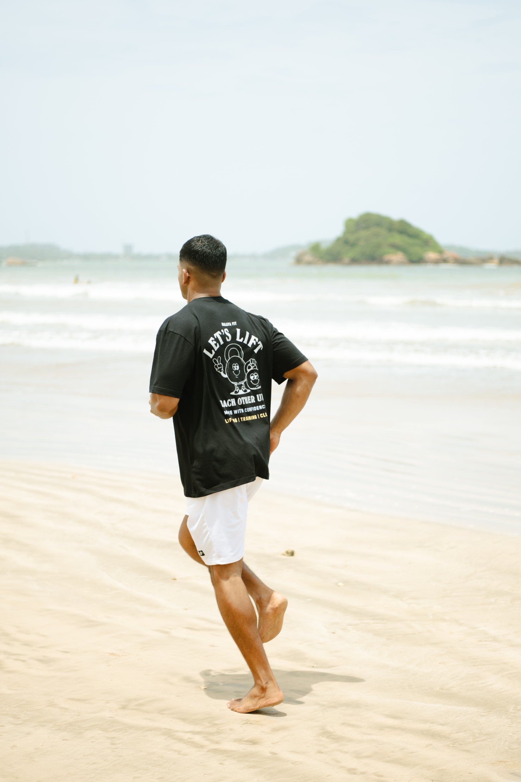 Let's Lift Oversized Tee