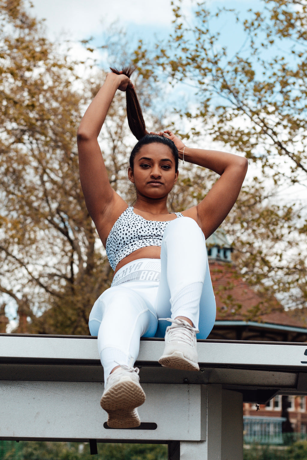 Shakthi Sports Leggings - White