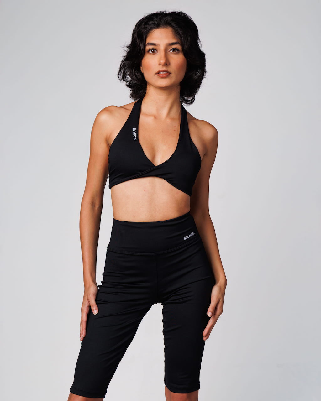 Capri Pant - 3/4" Black