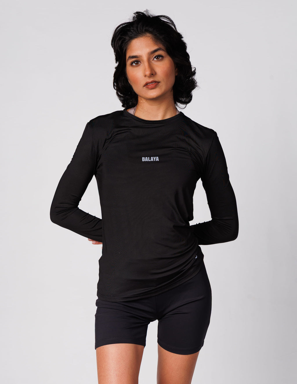 Black Scrunch Short - Sporty & Hot