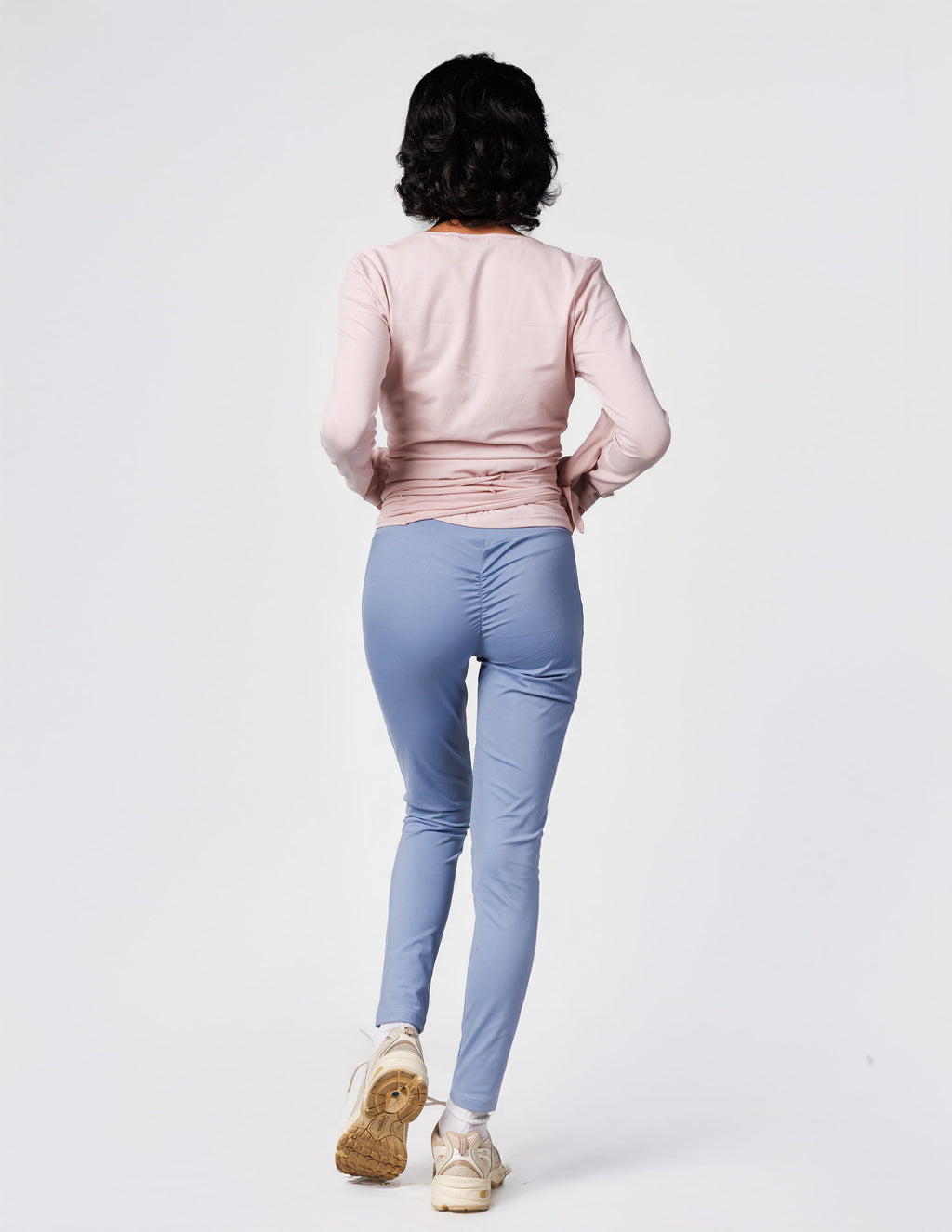 Blue Scrunch Legging - Sporty & Hot