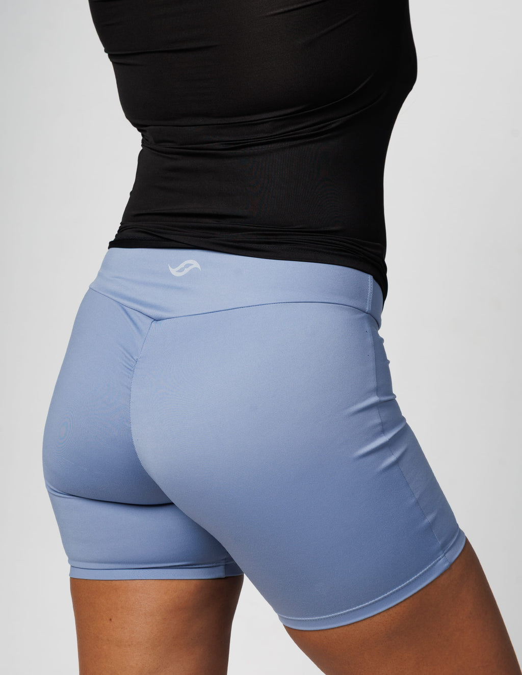 Blue Scrunch Short - Sporty & Hot