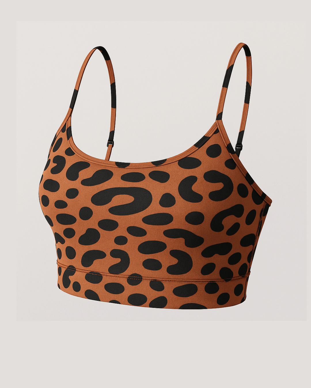 Leopard Print Sports Bra