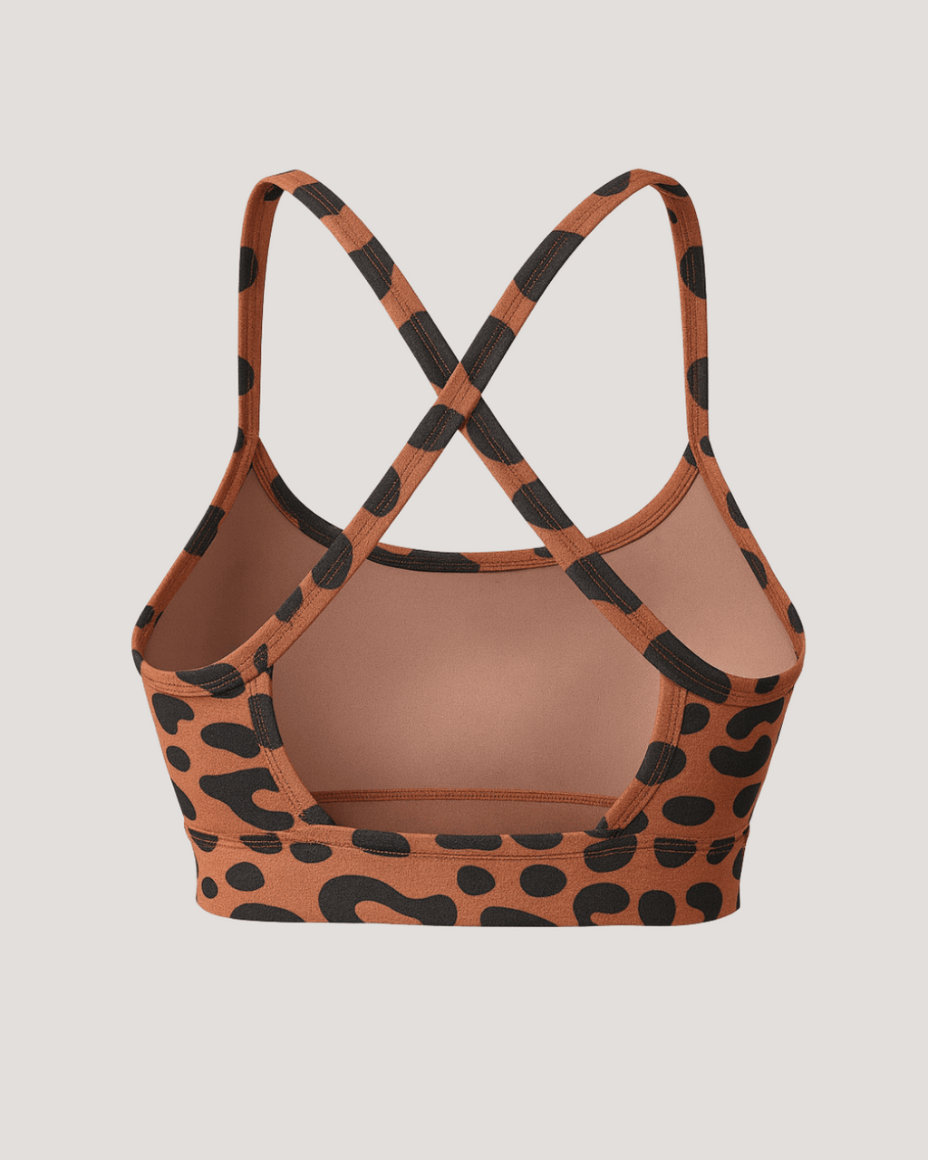 Leopard Print Sports Bra