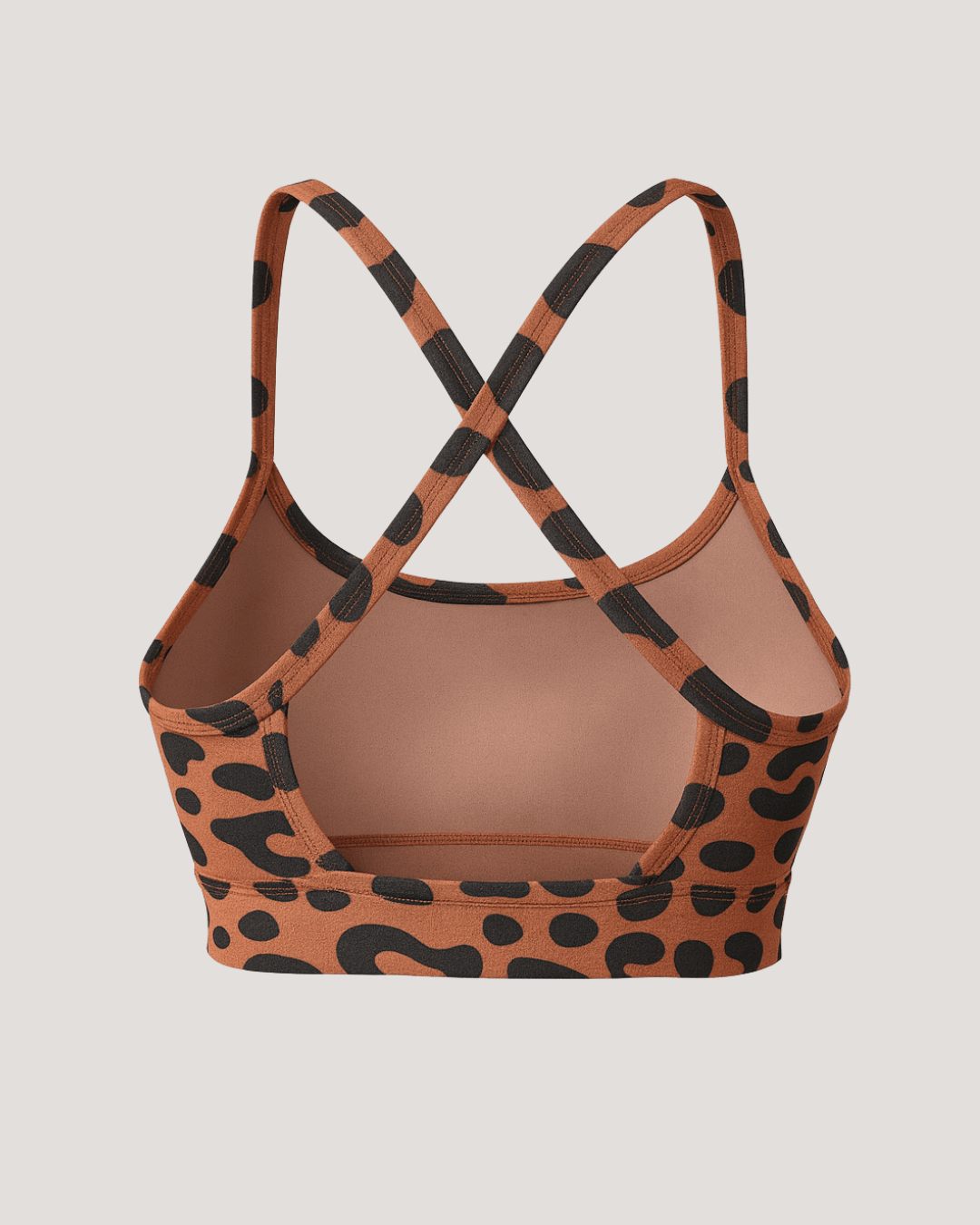 Leopard Print Sports Bra