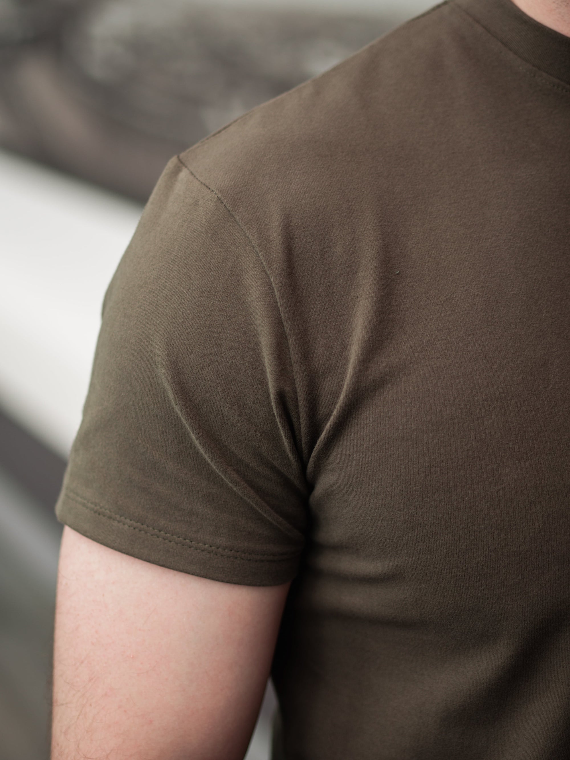 Body Fit Tshirt - Khaki